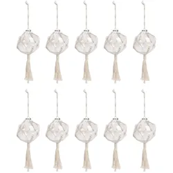 Weihnachtskugel Glaskugel Kugel Echtglas Weihnachtsdeko Dekoration Set 10 Stk