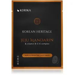 Korika, Gesichtsmaske, - Korean Heritage Brightening Sheet Mask Set 5 Ã— 25 g (25 g)