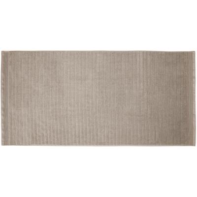 Strandtuch HECKETT & LANE "Heckettlane Strandtuch Prestige", beige (taupe), B:90cm L:180cm, Frottee, Baumwolle, Handtücher, Strandtuch aus hochwertige Baumwolle, 650gr/m²
