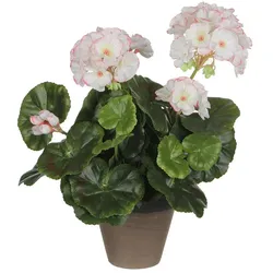 Mica Decorations, Kunstpflanzen, Geranie (34 cm)