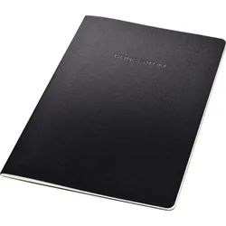 Sigel Notizheft Conceptum C0861 Softcover A4 liniert 80g sw