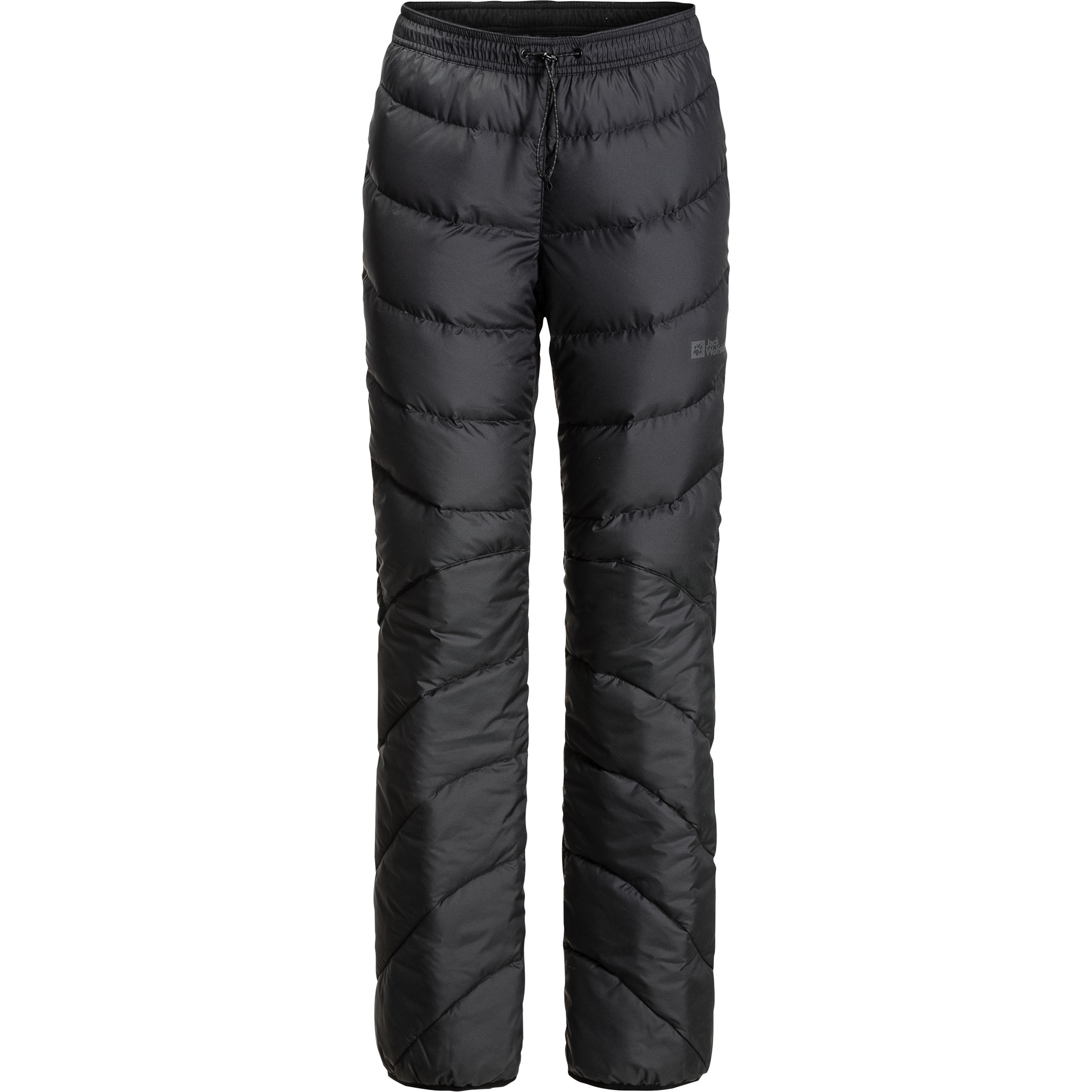 Jack Wolfskin Atmosphere Hose Damen Isolationshose schwarz Größe XXL Camping Klein verpackbar Wasserabweisend