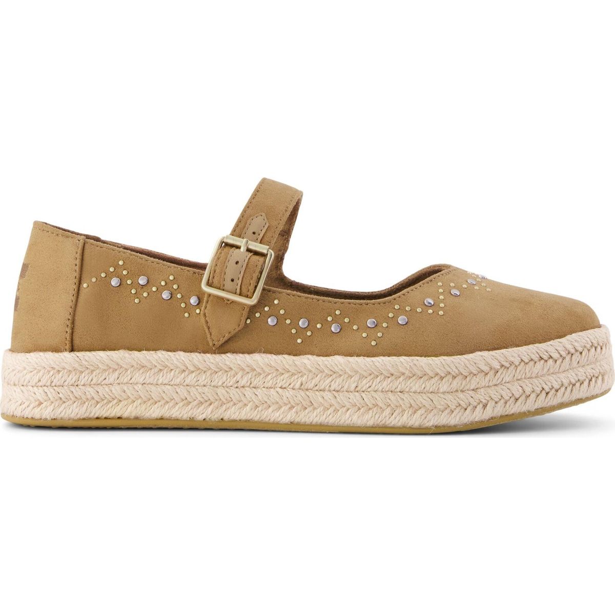 Toms Carolina Mary Jane light brown microsuede/studs 39 10023591-39