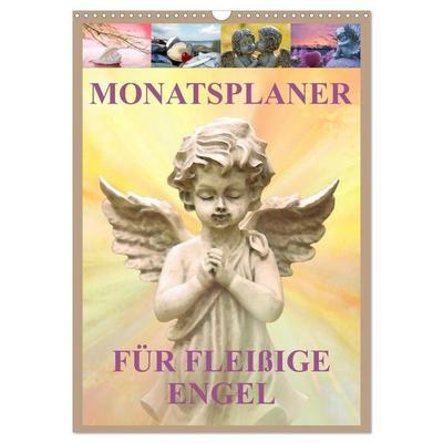 Monatsplaber für fleißige Engel (Wandkalender 2027 DIN A3 hoch), CALVENDO Monatskalender