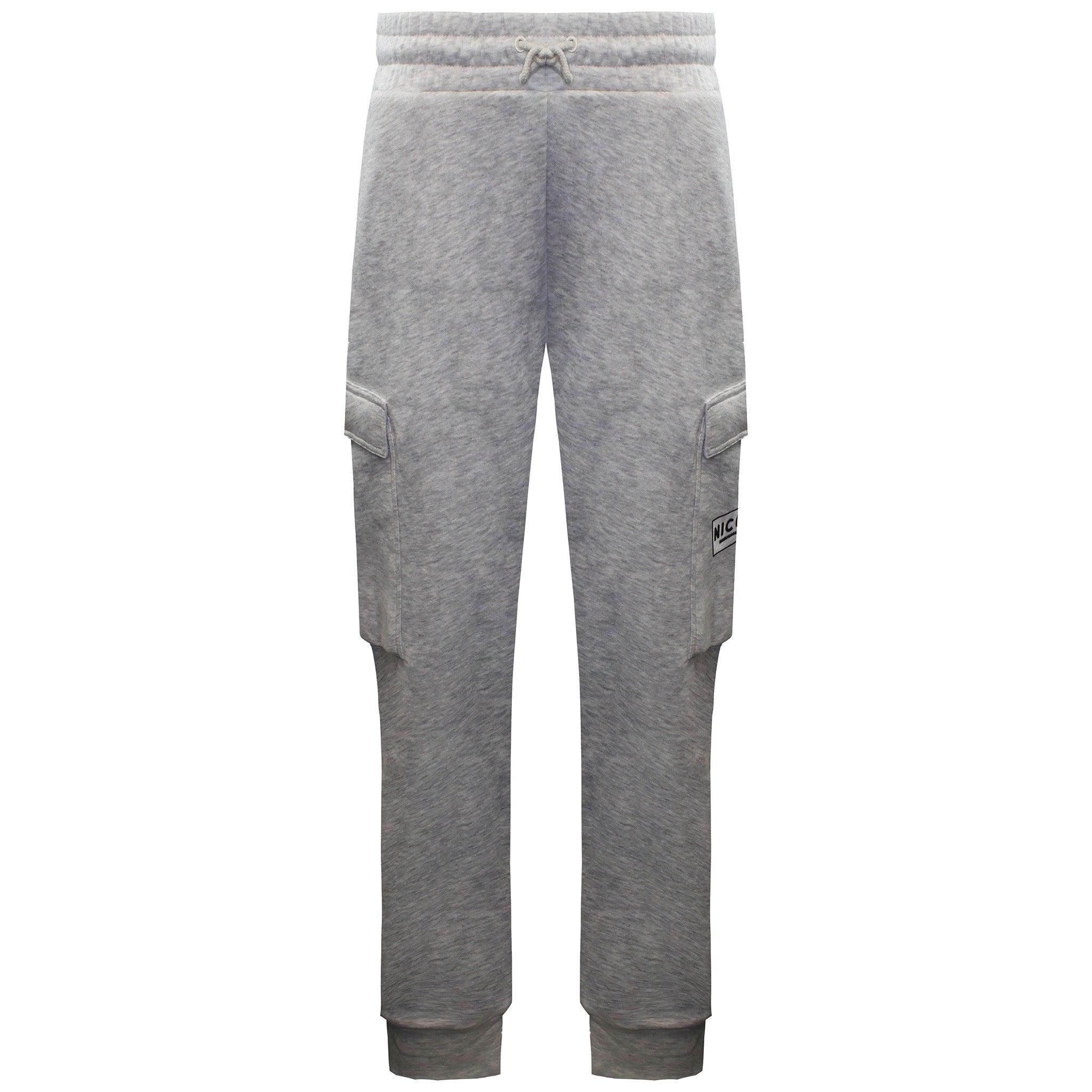 Nicce Est. 13 Cargo Herren-Trainingshose in Grau