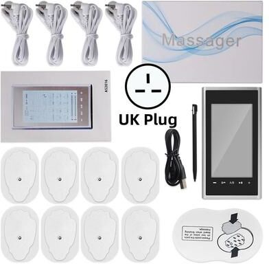 Uplifted Goods Electric Muscle Stimulator With 24 Modes And 4 Channels uk Plug