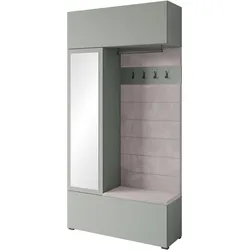 Garderobe Tejo Graugrün