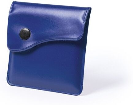Cendrier de poche personnalisé Berko aluminium PVC bleu