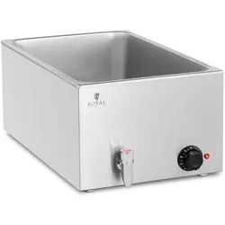 Helloshop26 - Bain-Marie Warmhaltebehälter professionelles Bain-Marie 600 Watt 1 x GN 1/1 Ablasshahn 14_0004216