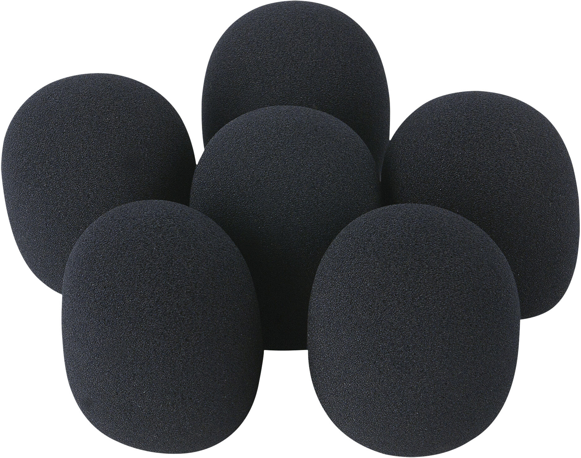 Showgear Dws-66 – Mikrofon-Windschutzset, 6-Teilig – Schwarz