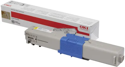 OKI Toner C301 C321 Original Gelb 1500 Seiten 44973533