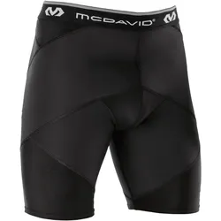 McDavid, Herren, Funktionsunterhose, Kompressionsshorts super cross "Hip Spica" Herren (M), Schwarz