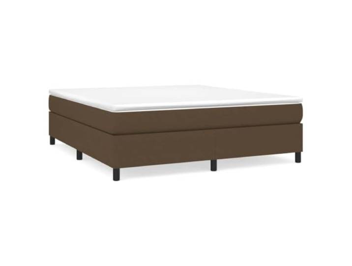 PUGYNBK Boxspringbett, 180 x 200 cm, mit Federkernmatratze Mittlere Härte, atmungsaktiver Stoff, Holzlatten, weicher Schutz