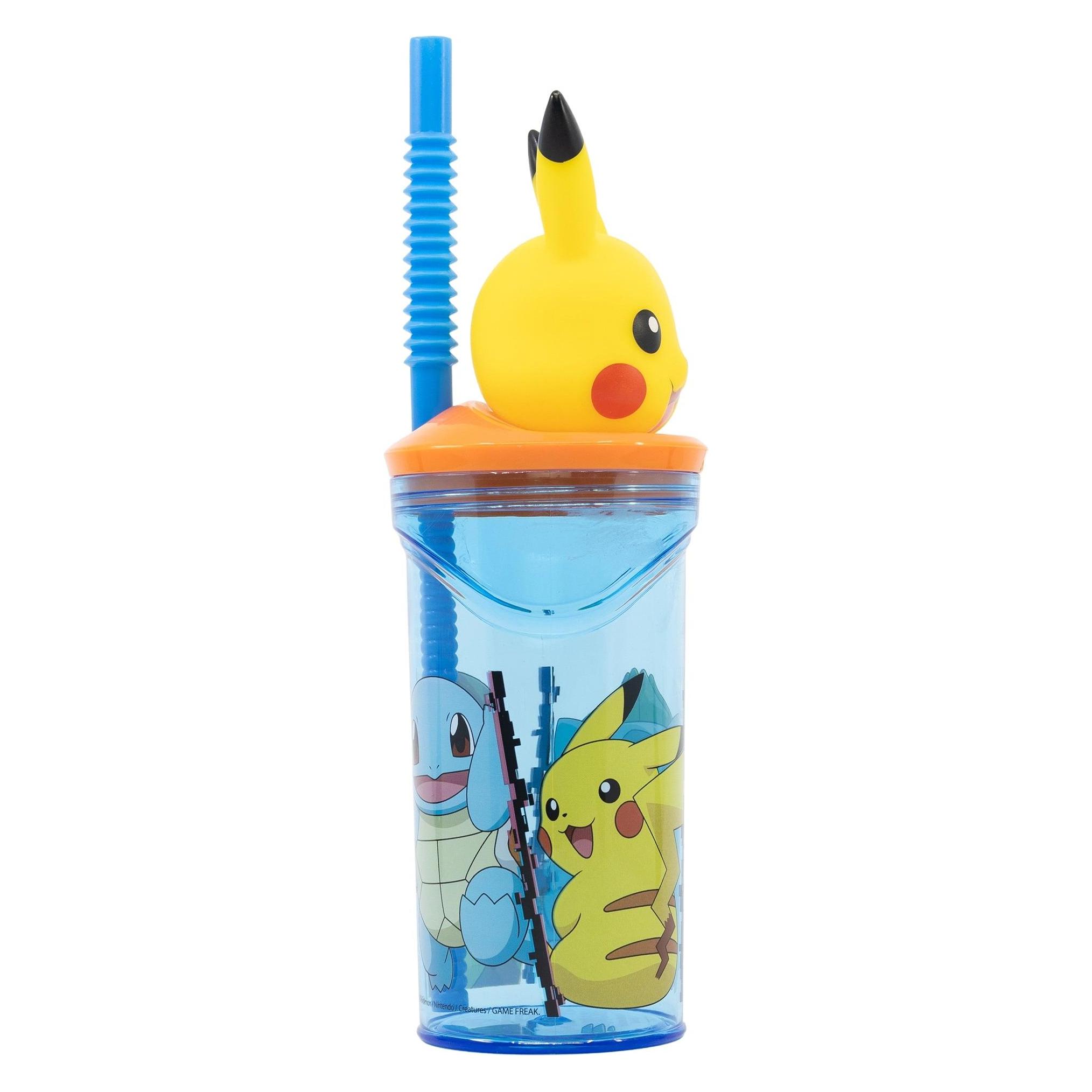 Stor Pokemon "Pikachu & Friends" 3D Figur (360 ml) - Trinkbecher (0.36 l) (08066)
