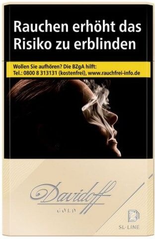 Davidoff Gold Slim LIP - 1 Stange (10x20)