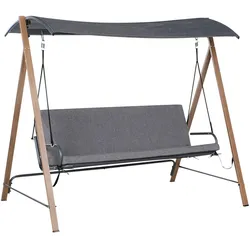HOLLYWOODSCHAUKEL Metall Grau Bonagia