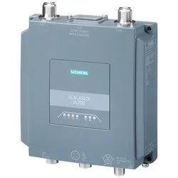 Siemens 6GK5766-1GE00-7DA0 IWLAN Access Point, IP65, IEEE 802.11ax, 1201Mbit/s, M12, 2xN-Connect, CLP-Slot 6GK57661GE007DA0