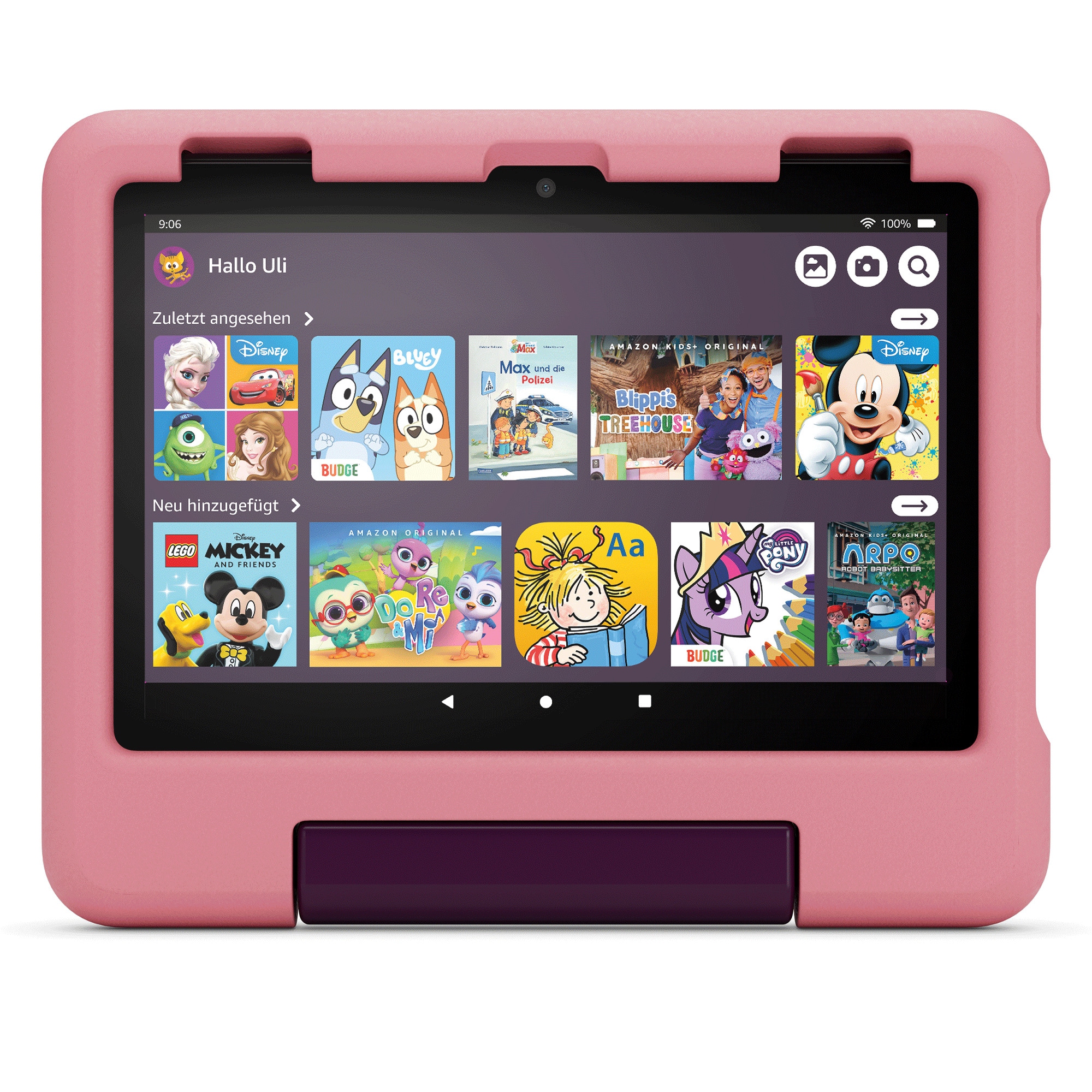 Amazon Fire HD 8 Kids FireOS Tablet 8.0 Zoll WiFi 32 GB Disney Princess