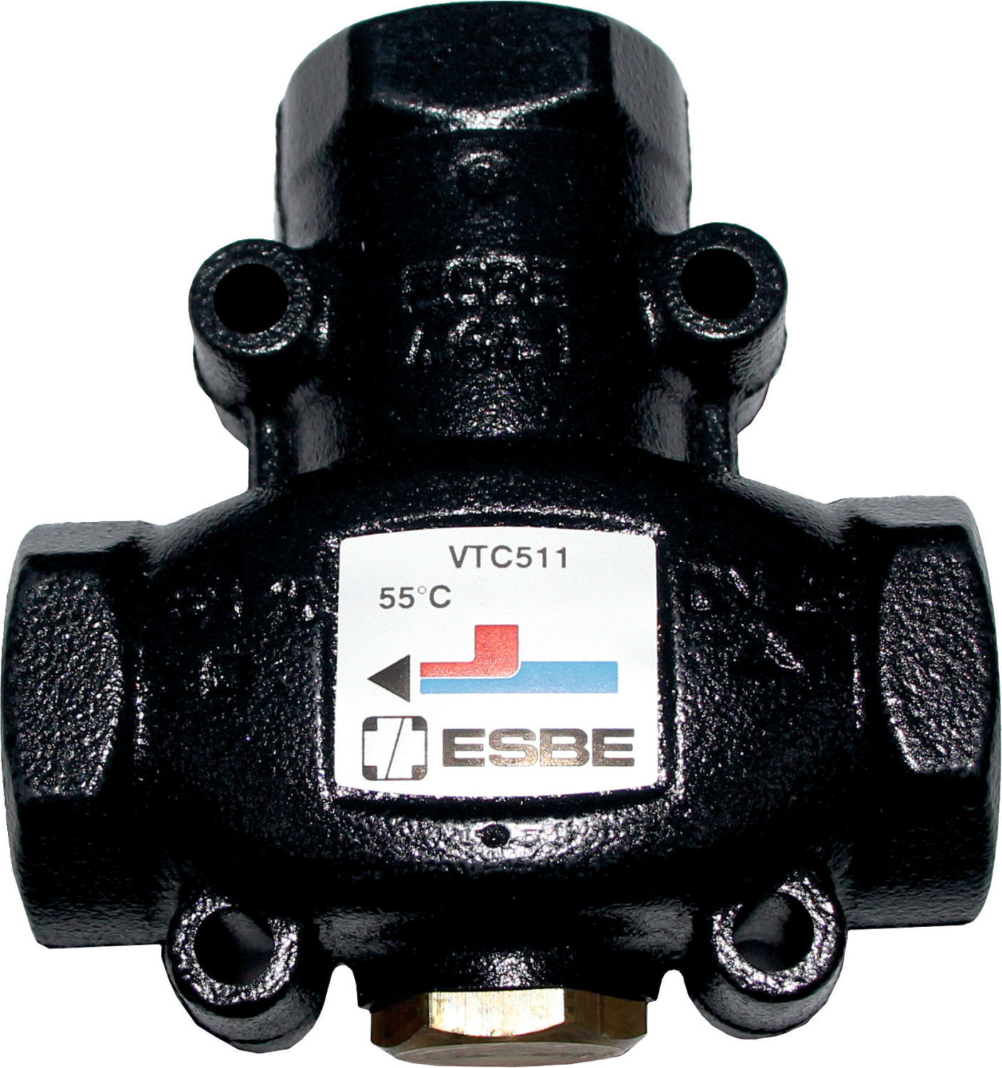 Vanne de régulation thermique Wolf 55C 2071082 pour augmentation du retour BPH