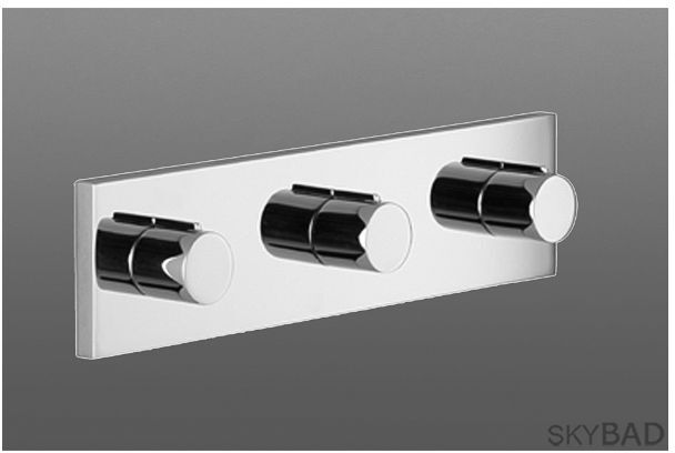 Dornbracht FM-Set Elemental Spa UP-Thermostat, 3 Ventile platin matt