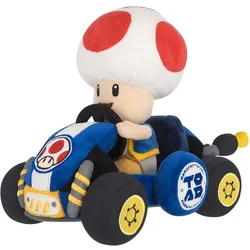 Together MARIO KART WORLD - Toad - Peluche 27cm (14 cm)