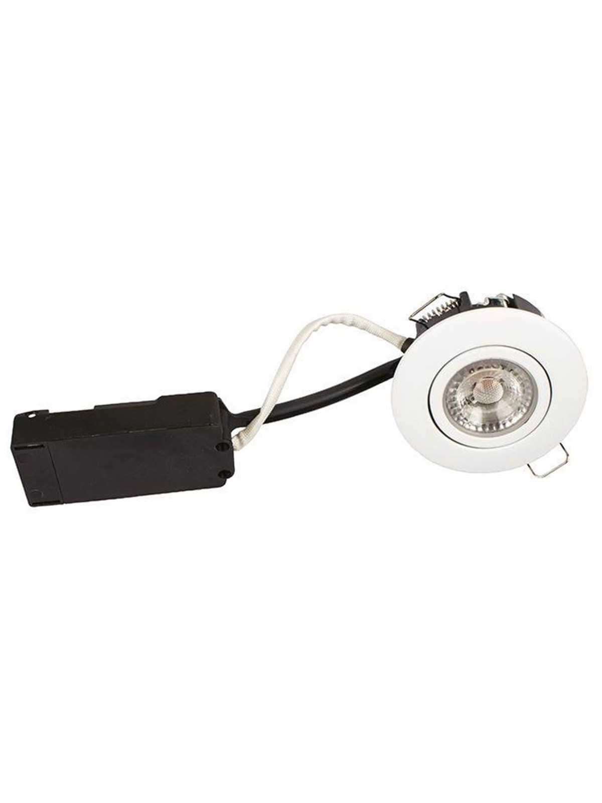 Scan Products Luna Low Profile Einbauspot, 6,2W LED 4000K, mattweiß