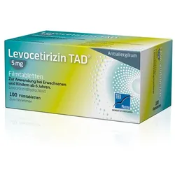 Levocetirizin TAD 5mg Filmtabletten 100 St