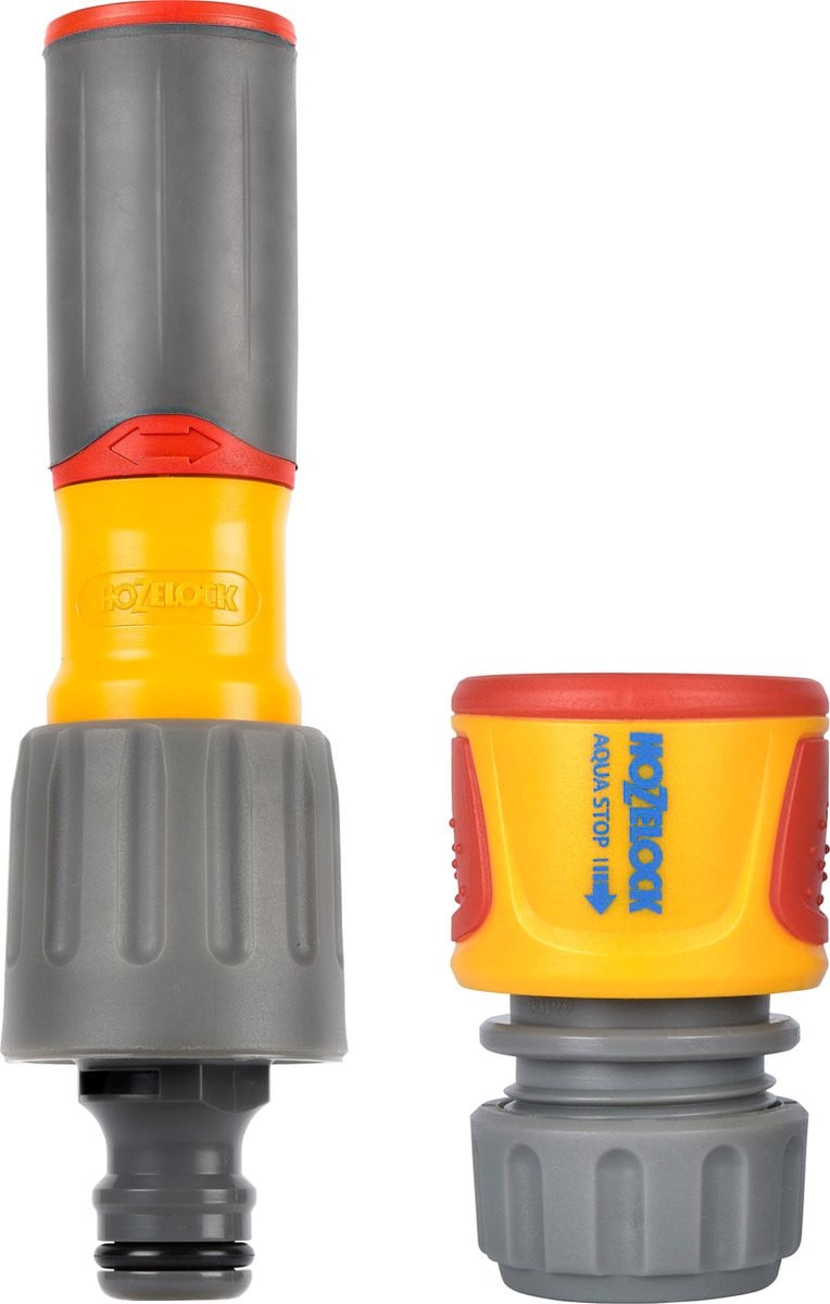 Hozelock PLUS Aquastop tuinspuit met aansluitset