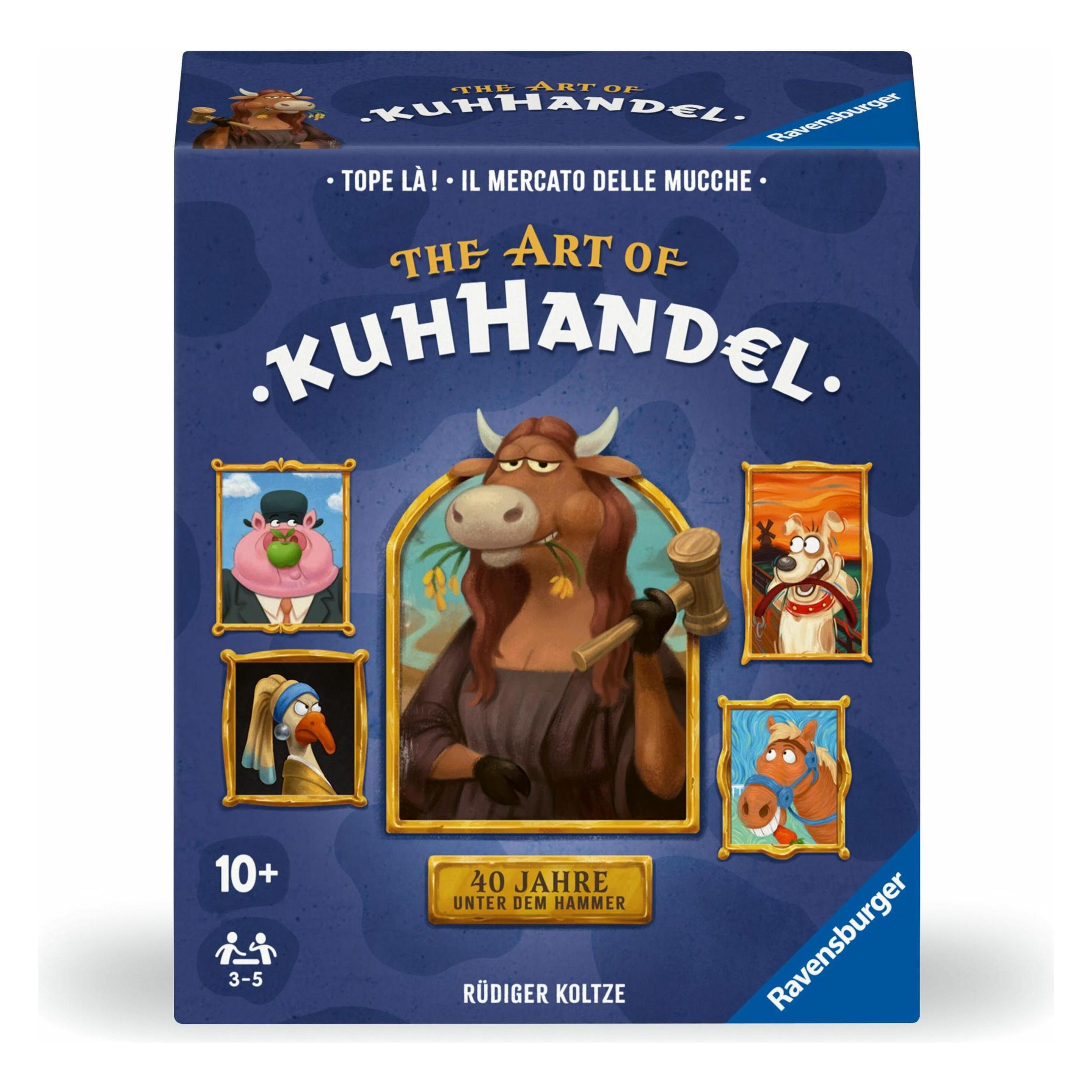Ravensburger 23025 KUHHANDEL 40 Jahre Jubiläum - D/NL (Deutsch, Französisch, Italienisch, 2 - 5 Spieler) (23025)