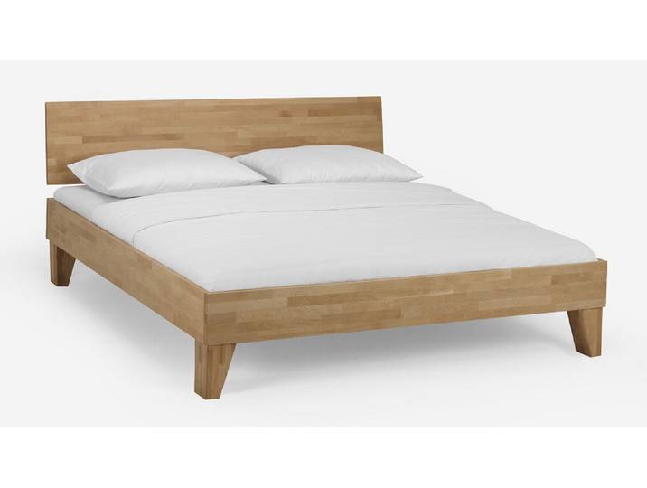 Holzbett massiv Daisy , Buche lackiert , 140x220 , Kopfteil 2