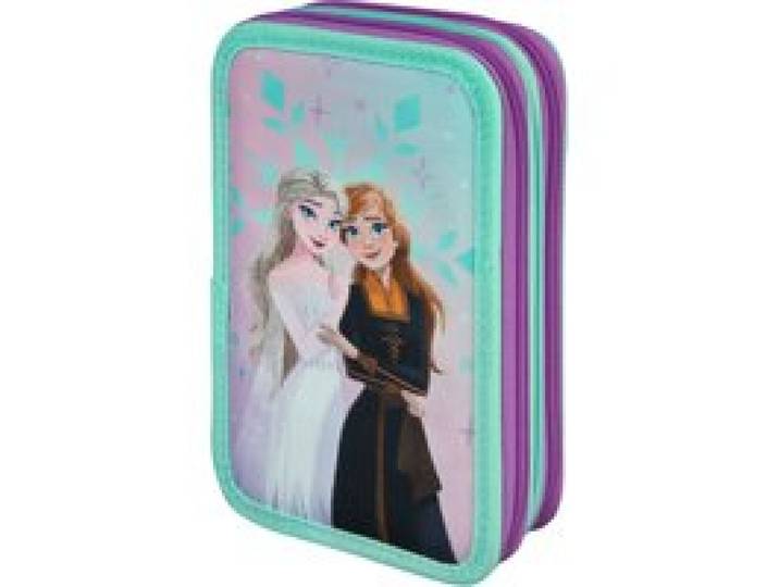 UNDERCOVER Trousse scolaire « Tripledecker », avec accessoires. (La Reine des neiges)