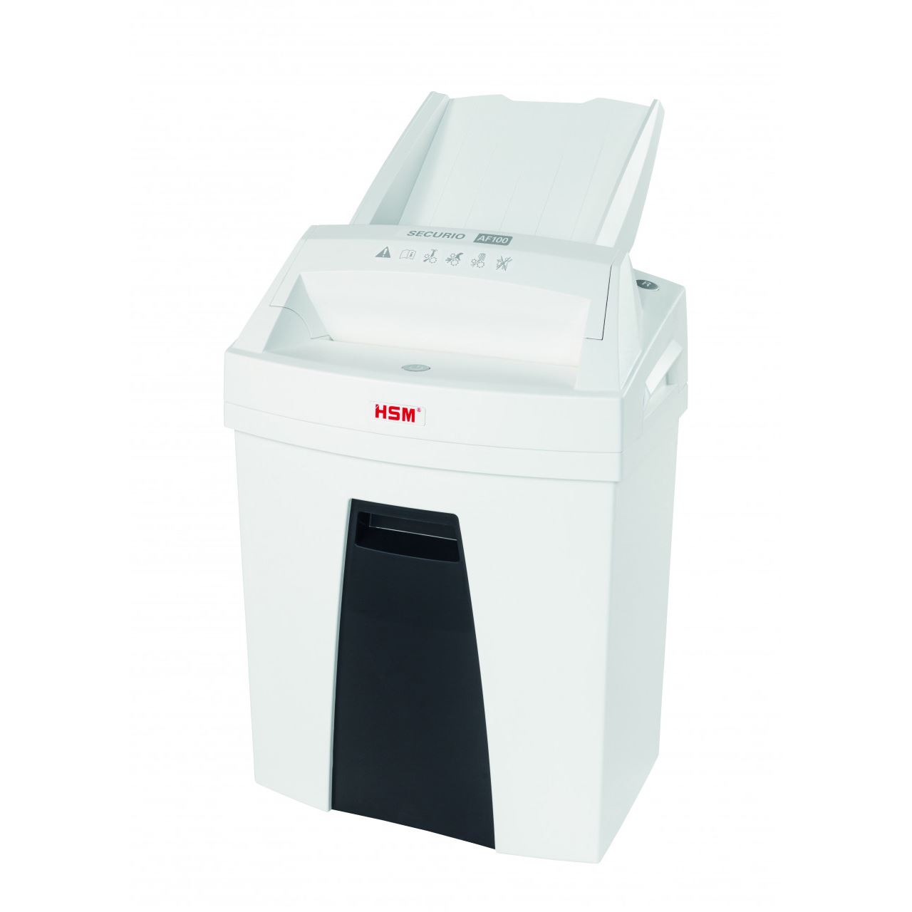 HSM Securio AF100 Aktenvernichter weiss 2063111 Partikelschnitt 4x25mm P4 8Blt