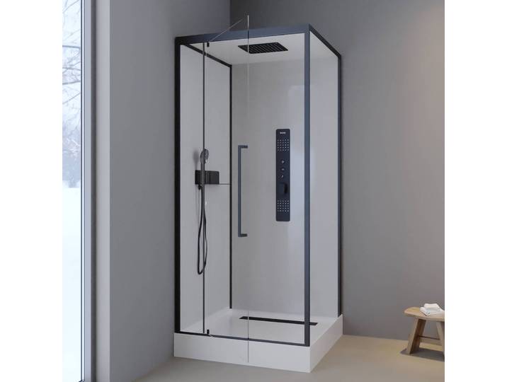 Eckdusche White I 90cm Weiß