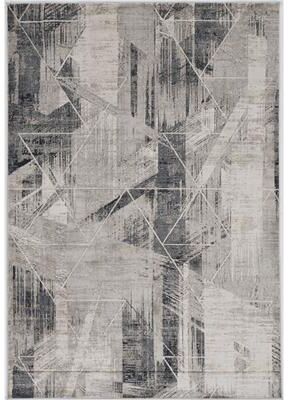 Carson Carrington Hartvien Distressed Lines Rug