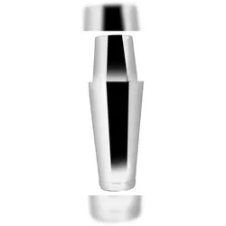 METRO Professional Tin on Tin Cocktail Shaker,  800 ml, Edelstahl, silber