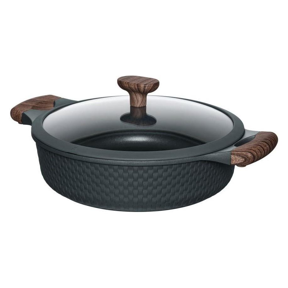 Resto SHALLOW POT D28CM 4.1L/93906 (Kochtopf, Aluminium, 28 x 8 cm) (93906)