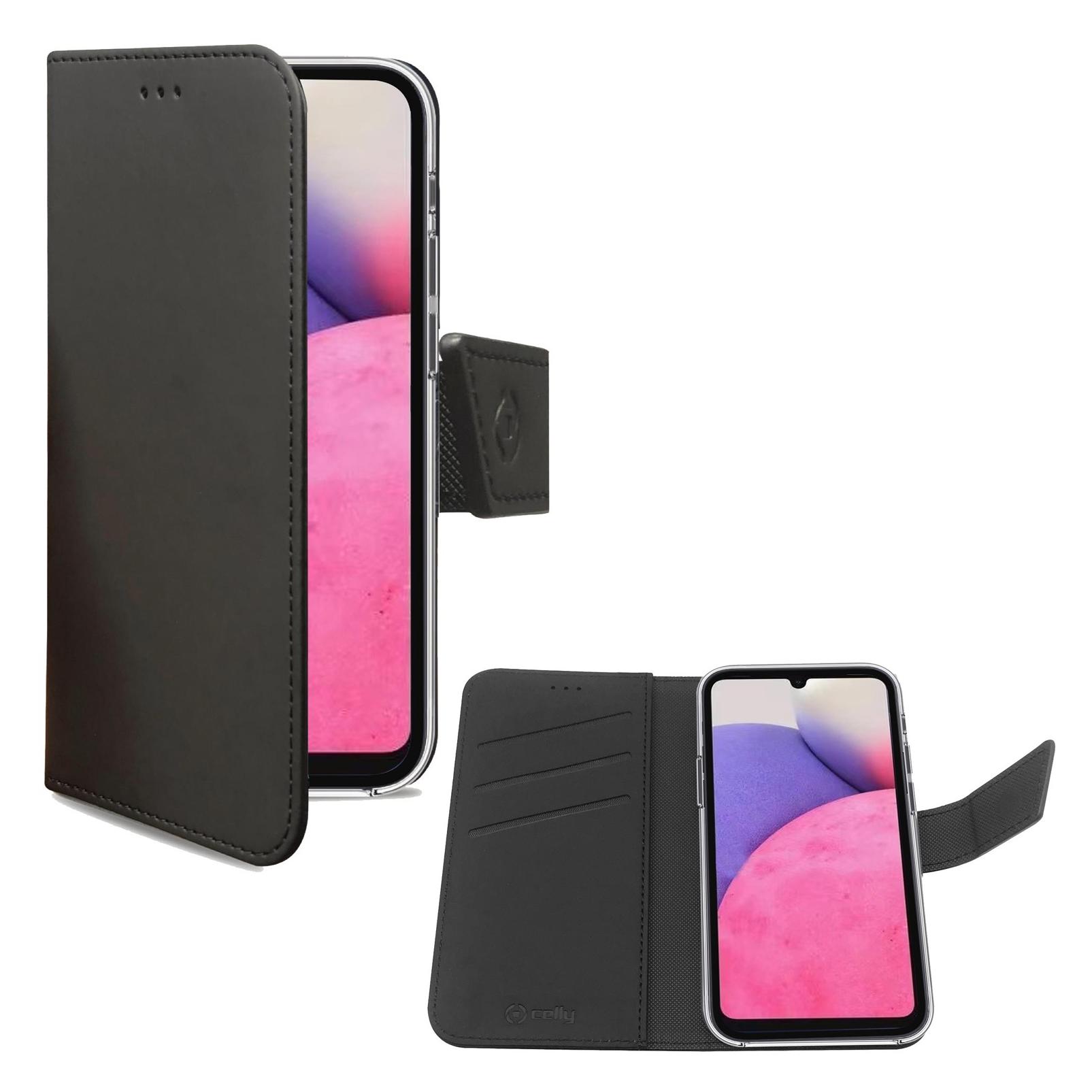 Celly Wally Handy-Schutzhülle (6.5 Zoll) Geldbörsenhülle (Samsung Galaxy A33 5G) (WALLY989)