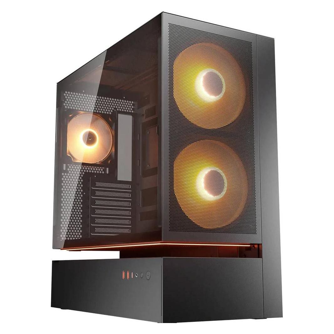 Cougar Gehäuse Midi-Tower CFV235, ARGB, Mesh, Schwarz (ATX, mATX, Mini-ITX) (CGR-2DA4B-M)