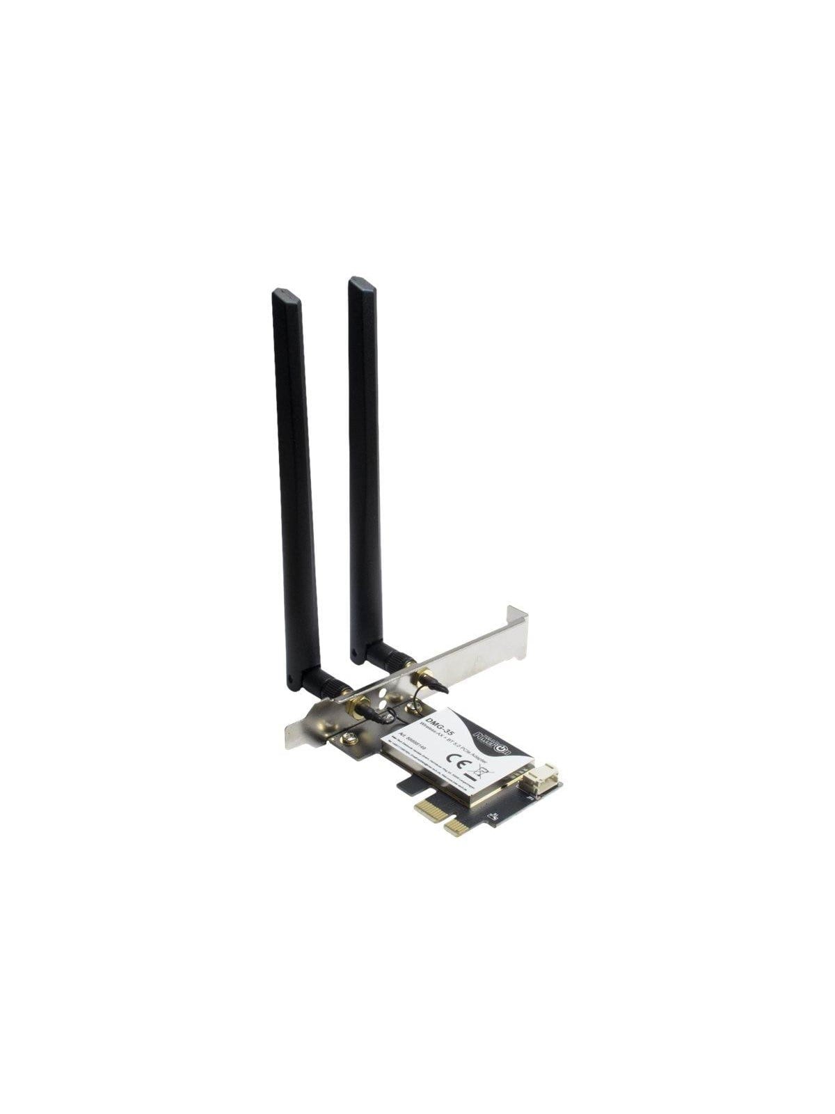 Inter-Tech DMG-35 WiFi 6 + BT 5.0 PCIe Adapter