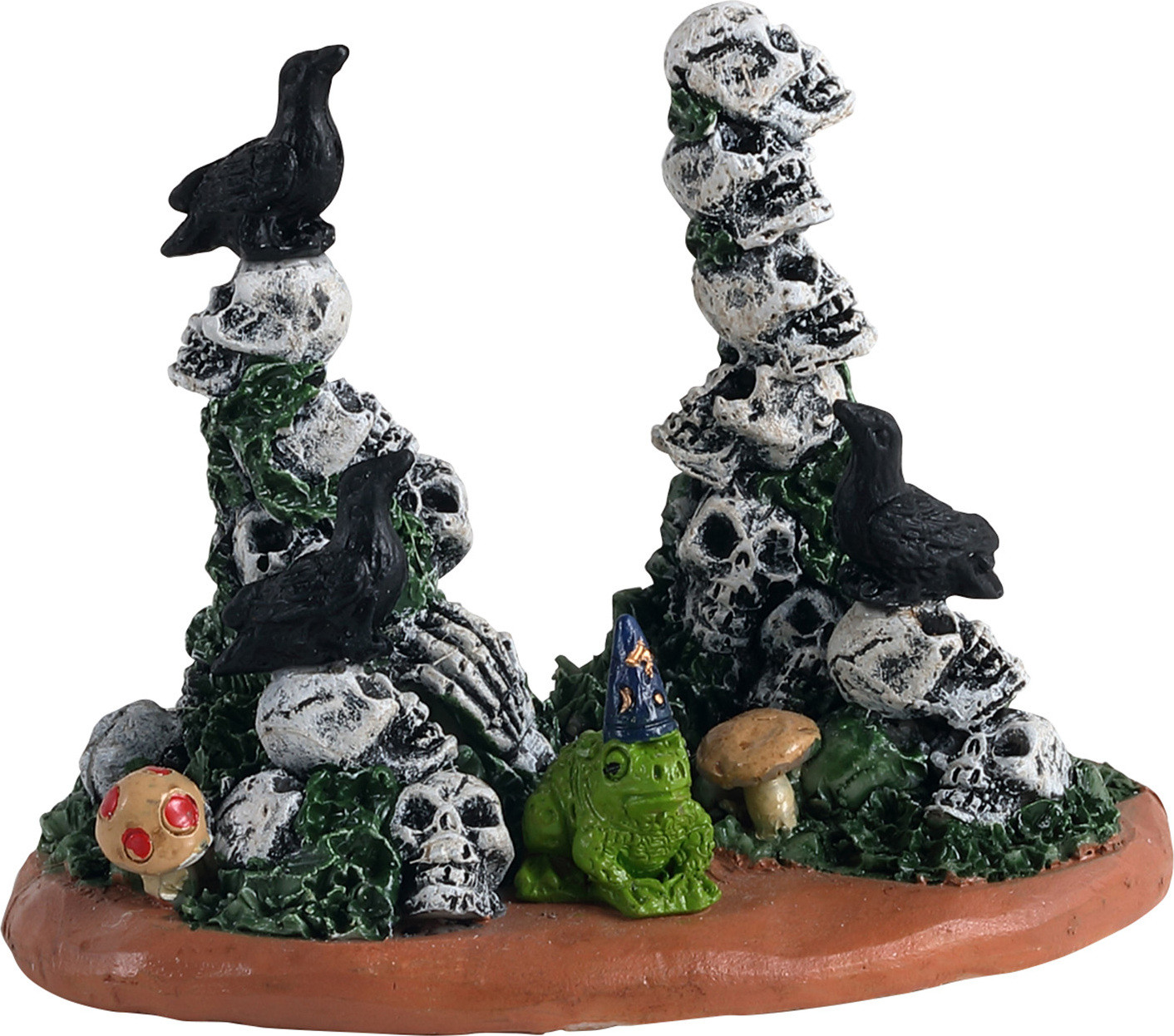 LEMAX Halloweenfiguur Skull Cairns voor op tafel