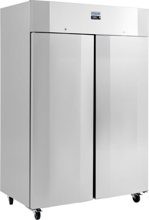 Polar Kühlschrank U-Serie 1400 Liter - 2 Türen, GN 2/1, Umluft