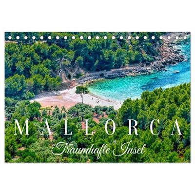 Mallorca Traumhafte Insel (Tischkalender 2026 DIN A5 quer), CALVENDO Monatskalender