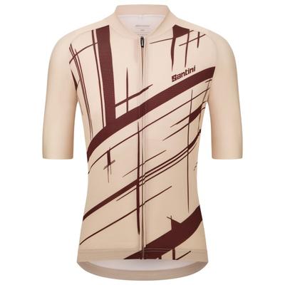 Santini - Sketch S/S Jersey - Radtrikot Gr XXL beige