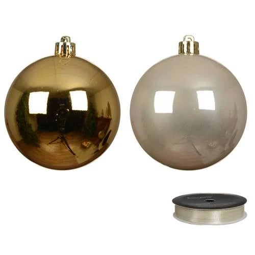 Decoris onbreekbare kerstballen