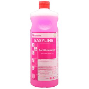 Dreiturm Badreiniger 8003 Sanitärreiniger Easyline, gegen Kalk, Rost & Schmutz, Flasche 1 Liter