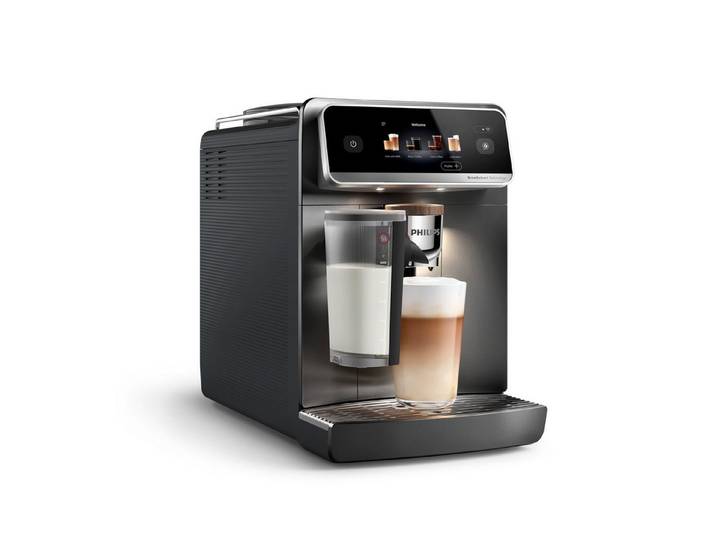 Philips Kaffeevollautomat EP8757/12 8000 Series LatteGo Pro Café Aromis, 50 Getränke (heiß oder eisgekühlt), LatteGo Pro-Milchsystem, BrewExtract Technologie, appfähig
