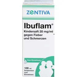 Ibuflam Kindersaft20mg/ml gegen Fieber U.schmerzen 100 ML