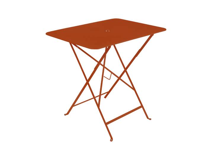 Fermob - Table rectangulaire Bistro - Orange - Acier laqué - Designer Studio Fermob