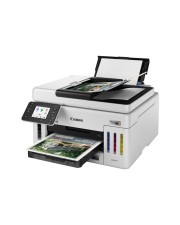 Canon MAXIFY GX6150 MegaTank Multifunktionsdrucker Farbe Tintenstrahl CISS Legal 216 x 356 mm A4 210 x 297 Original A4/Legal Medien bis zu 24 ipm Drucken 350 Blatt USB 2.0 Wi-Fin LAN (6882C006)