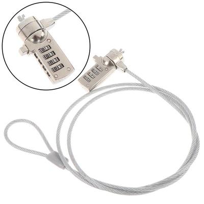 Premium 4 Digit Combination Laptop Security Lock Anti Theft Cable Chain For Notebooks & PCs Premium 4 Digit Combination Laptop Security Lock Anti Theft Cable Chain For Notebooks & PCs